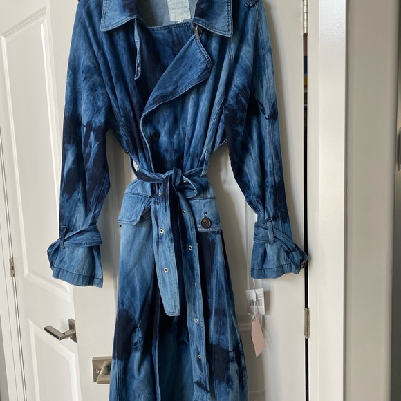 Avec Les Filles denim trench size XL - Picture 10 of 11